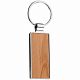 Брелок Wood Rectangle, ver.3 с нанесением логотипа