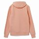 Толстовка с капюшоном унисекс Hoodie, бежевая (nude) с нанесением логотипа