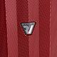 Чемодан Uno Zip Special L, красный с нанесением логотипа