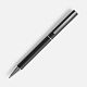 Ручка шариковая Blade Soft Touch, черная с нанесением логотипа