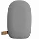 Аккумулятор с беспроводной зарядкой Pebble Wireless 9000 мАч, серый с нанесением логотипа