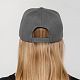 Бейсболка Snapback с прямым козырьком, серая с нанесением логотипа