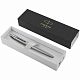 Ручка шариковая Parker Jotter XL Monochrome Grey, серебристая с нанесением логотипа