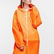 Дождевик Rainman Zip, оранжевый неон с нанесением логотипа