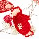 Гирлянда Merry Mittens, красная с нанесением логотипа