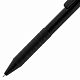 Ручка шариковая Easy Grip, черная с нанесением логотипа