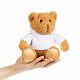 Мягкая игрушка «Мишка Cuddleton» в белом худи с нанесением логотипа