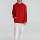 Толстовка с капюшоном унисекс Hoodie, красная с нанесением логотипа
