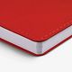 Ежедневник Tact, недатированный, красный с нанесением логотипа