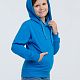 Худи детское Kirenga Kids 2.0, бирюзовое с нанесением логотипа
