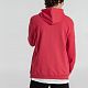 Толстовка с капюшоном унисекс Hoodie, красный меланж с нанесением логотипа