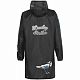 Дождевик Rainman Zip, черный с нанесением логотипа