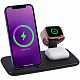 Зарядная станция Smart Nest, черная с нанесением логотипа