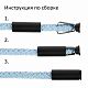 Наконечник для шнурка Nozzle, ver.2, белый с нанесением логотипа
