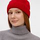 Шапка ComFleece, красная с нанесением логотипа