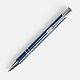 Ручка шариковая Keskus, темно-синяя с нанесением логотипа