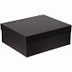 Коробка My Warm Box, черная с нанесением логотипа