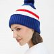 Шапка Winwear, темно-синяя (кобальт) с нанесением логотипа