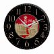 Часы стеклянные на заказ Time Wheel с нанесением логотипа
