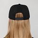 Бейсболка Snapback с прямым козырьком, черная с нанесением логотипа