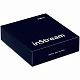 Портмоне inStream, черное с нанесением логотипа