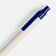 Ручка шариковая MilkMake, синяя с нанесением логотипа