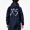 темно-синий с серебристым