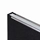 Ежедневник Frame Metal, недатированный, черный с нанесением логотипа