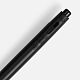 Ручка шариковая Prodir DS11 PMP, черная с нанесением логотипа