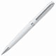 Ручка шариковая Razzo Chrome, ver.2, белый с нанесением логотипа