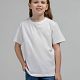 Футболка детская Regent Kids 150, белая с нанесением логотипа