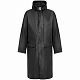 Дождевик RainDrop, черный с нанесением логотипа