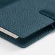 Ежедневник-органайзер Twill, недатированный, синий с нанесением логотипа