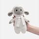 Мягкая игрушка Beastie Toys, овечка с белым шарфом с нанесением логотипа