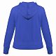 Толстовка женская Hooded Full Zip ярко-синяя с нанесением логотипа