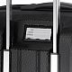 Чемодан Uno Zip Special L, черный с нанесением логотипа