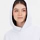 Худи оверсайз унисекс Outshine, белое с нанесением логотипа