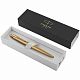 Ручка шариковая Parker Jotter XL Monochrome Gold, золотистая с нанесением логотипа