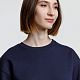 Свитшот унисекс Columbia, темно-синий с нанесением логотипа