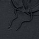Толстовка с капюшоном унисекс Hoodie, темно-серая с нанесением логотипа