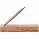 Вечная ручка Cambiano Matte Black Walnut с нанесением логотипа