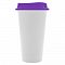 белый с фиолетовым