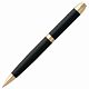 Ручка шариковая Razzo Gold, ver.2, черная с нанесением логотипа