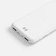 Аккумулятор с беспроводной зарядкой All Day Wireless, 10 000 мАч, белый с нанесением логотипа