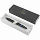 Ручка шариковая Parker IM Professionals Marine Blue BT, черная с синим с нанесением логотипа