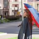 Зонт наоборот Style, трость, черный с нанесением логотипа
