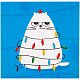 Набор Warmest Wishes: 3 открытки с конвертами с нанесением логотипа