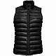 Жилет женский Wilson BW Women, черный с нанесением логотипа