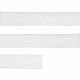 Плоский шнур Cord L, белый, 110 см с нанесением логотипа