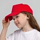 Бейсболка детская Standard Kids, красная с нанесением логотипа